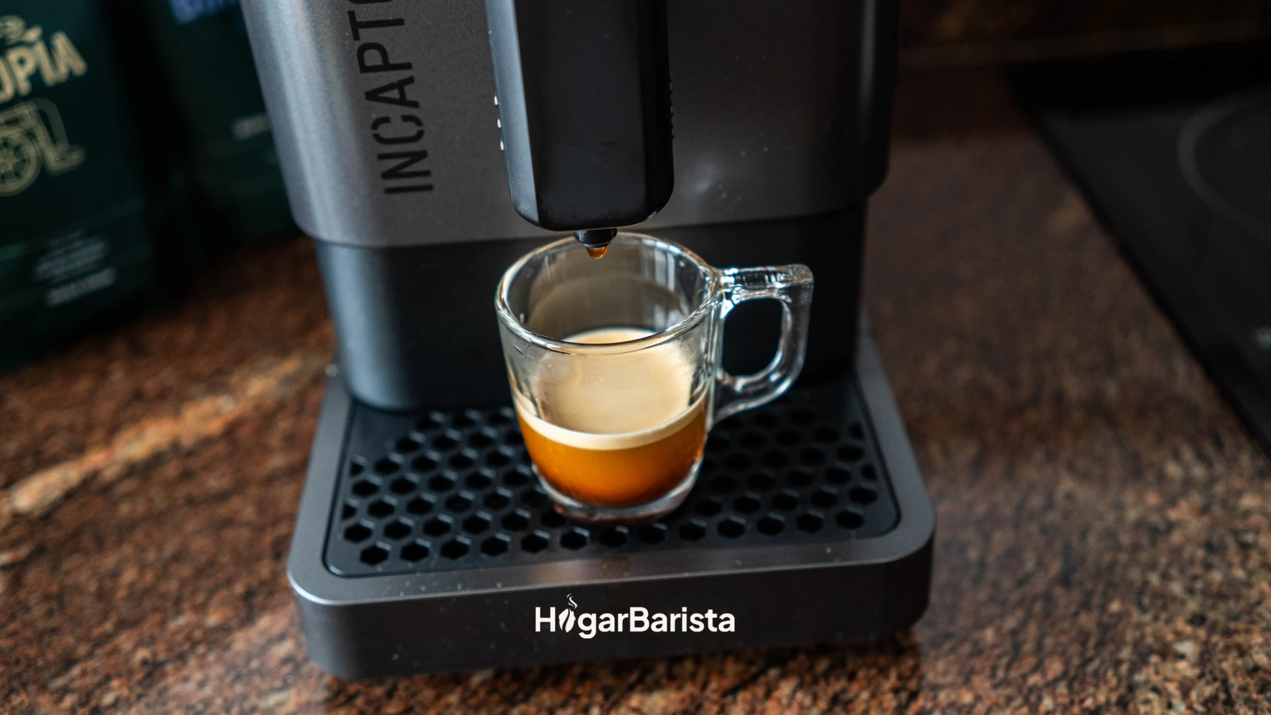 Cafetera Incapto: Preparación del café